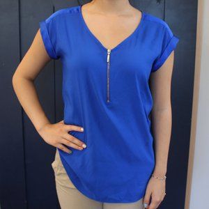 Blue Blouse Express Silk Top